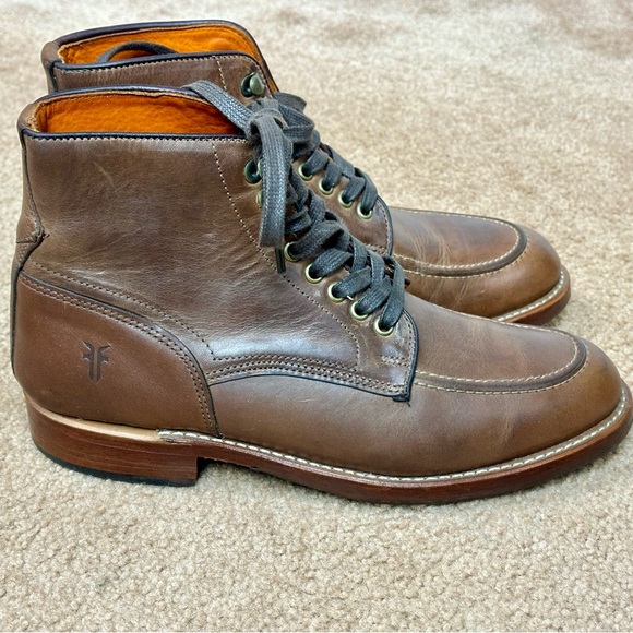 Frye USA Walter 8.5 Alden Indy Leather Boots Sold Elsewhere - Picture 10 of 12
